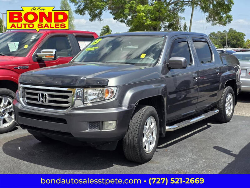 2013 Honda Ridgeline for sale at Bond Auto Sales of St Petersburg in Saint Petersburg FL
