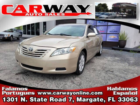 2007 Toyota Camry for sale at CARWAY Auto Sales in Margate FL