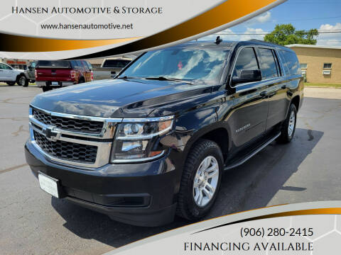 2017 Chevrolet Suburban for sale at Hansen Automotive & Storage in Escanaba MI