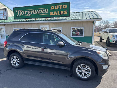 2016 Chevrolet Equinox for sale at Borgmann Auto Sales in Norfolk NE