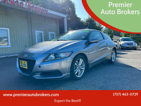 2011 Honda CR-Z for sale at Premier Auto Brokers in Virginia Beach VA