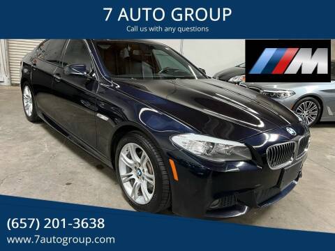 2012 BMW 5 Series for sale at 7 AUTO GROUP in Anaheim CA