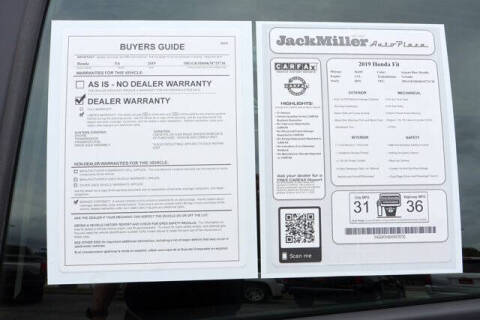 2019 Honda Fit Sport