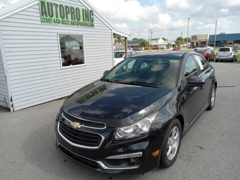 2016 Chevrolet Cruze Limited for sale at Auto Pro Inc in Fort Wayne IN