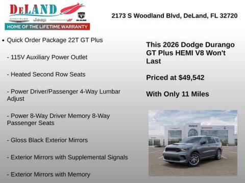 2026 Dodge Durango