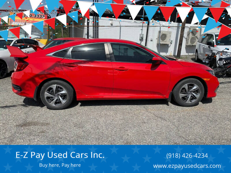 2021 Honda Civic for sale at E-Z Pay Used Cars Inc. in McAlester OK