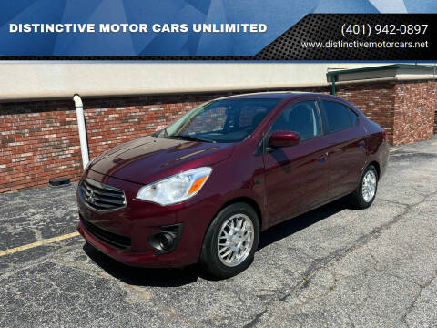 2019 Mitsubishi Mirage G4 for sale at DISTINCTIVE MOTOR CARS UNLIMITED in Johnston RI