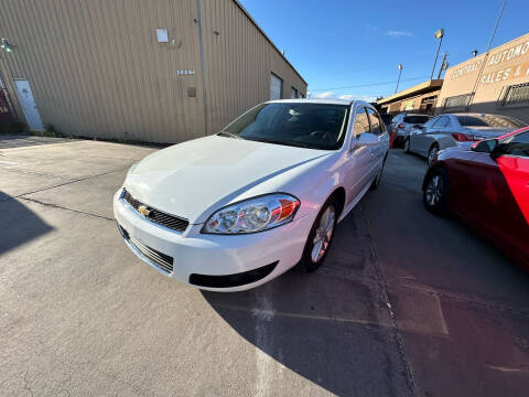2012 Chevrolet Impala for sale at CONTRACT AUTOMOTIVE in Las Vegas NV