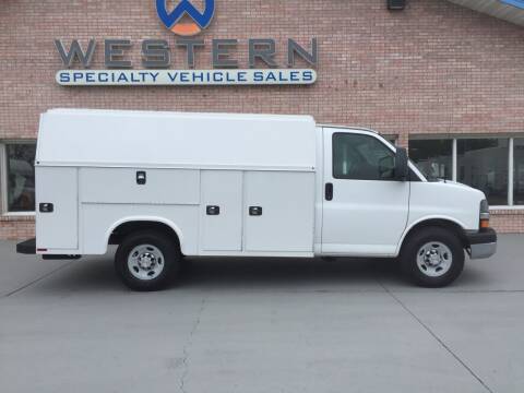 2015 Chevrolet Express KUV Service Van for sale at Western Specialty Vehicle Sales in Braidwood IL