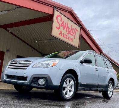2014 Subaru Outback for sale at Sandlot Autos in Tyler TX