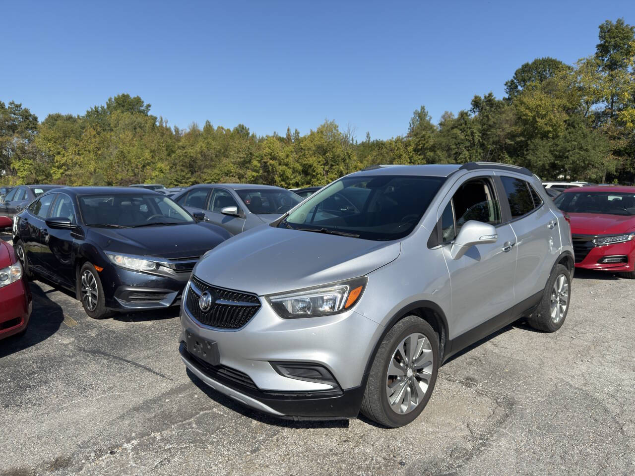 Silver 2017 Buick Encore Preferred Preferred 4dr Crossover 2