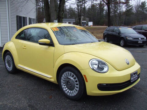 2013 Volkswagen Beetle for sale at DUVAL AUTO SALES in Turner ME