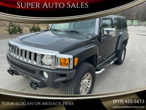 2007 HUMMER H3 for sale at Super Auto Sales in Fuquay Varina NC