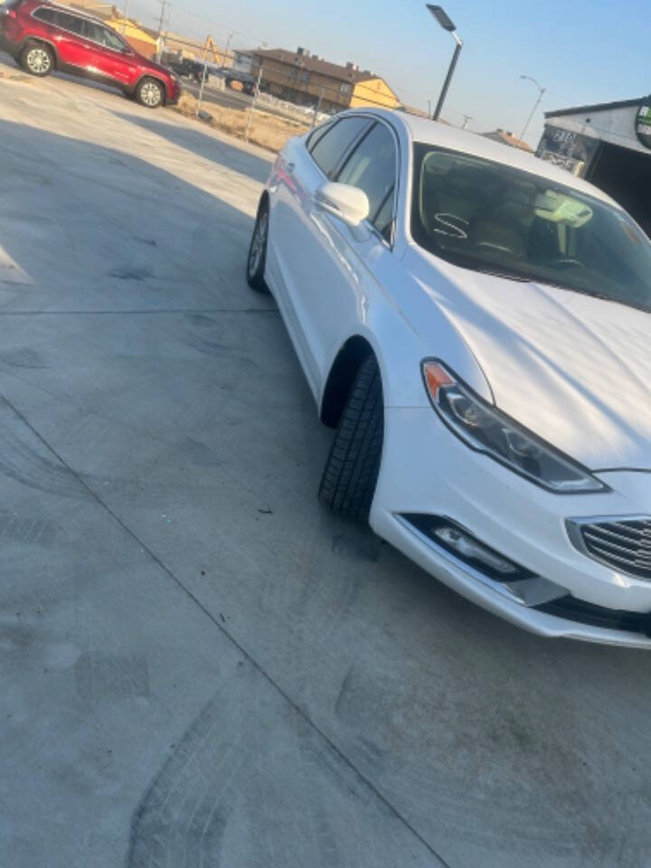 2017 Ford Fusion for sale at A & E Cars in Bakersfield, CA