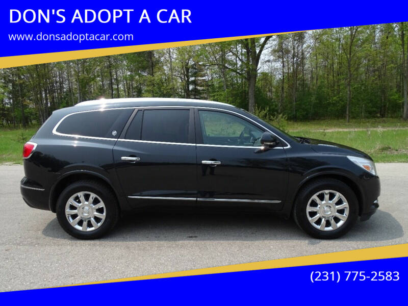 2015 Buick Enclave for sale at DON'S ADOPT A CAR in Cadillac MI