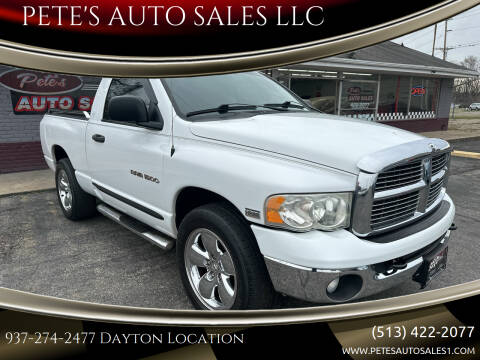 2005 Dodge Ram 1500 for sale at PETE'S AUTO SALES LLC - Dayton in Dayton OH