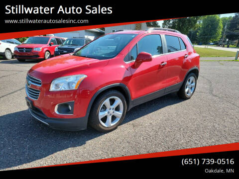 2015 Chevrolet Trax for sale at Stillwater Auto Sales in Oakdale MN
