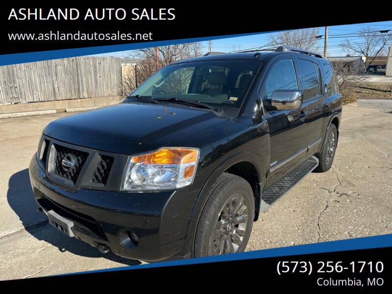 2015 Nissan Armada for sale at ASHLAND AUTO SALES in Columbia MO