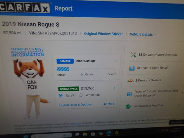 2019 Nissan Rogue S