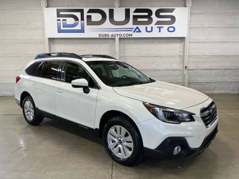 2018 Subaru Outback for sale at DUBS AUTO LLC in Clearfield UT