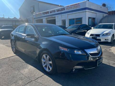 2013 Acura TL for sale at Town Auto Sales Inc in Waterbury CT