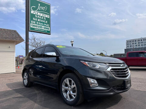 2019 Chevrolet Equinox for sale at Jon's Auto in Marquette MI