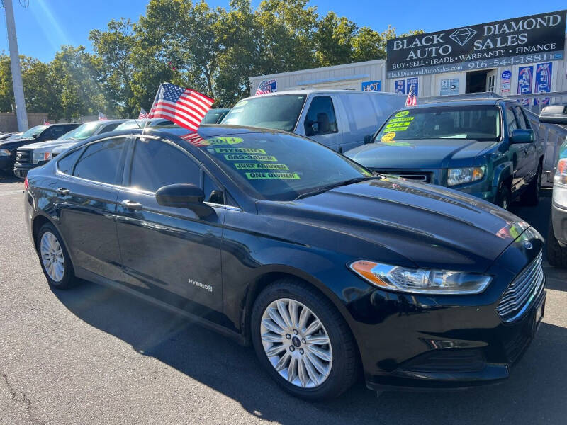 2014 Ford Fusion Hybrid for sale at Black Diamond Auto Sales Inc. in Rancho Cordova CA