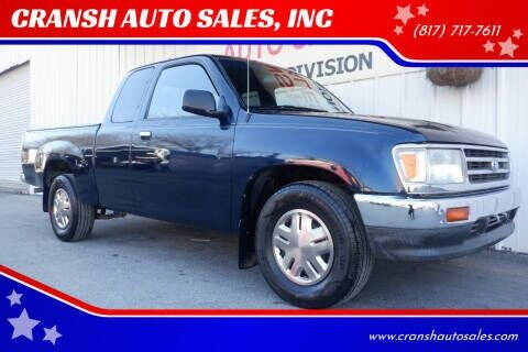 1996 Toyota T100 for sale at CRANSH AUTO SALES, INC in Arlington TX