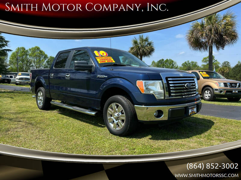 2010 Ford F-150 for sale at Smith Motor Company, Inc. in Mc Cormick SC