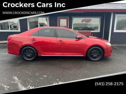 2014 Toyota Camry for sale at Crockers Cars Inc in Lebanon OR