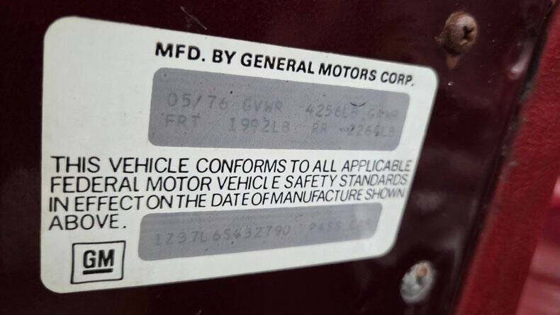 1976 Chevrolet Corvette