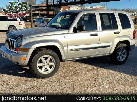 2006 Jeep Liberty for sale at J & B Motors in Wood River NE