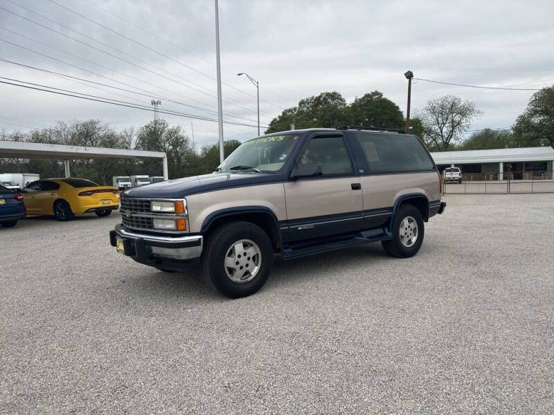 1993 Chevrolet Blazer for sale at Bostick's Auto & Truck Sales LLC in Brownwood TX