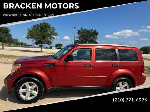 2010 Dodge Nitro for sale at BRACKEN MOTORS in San Antonio TX