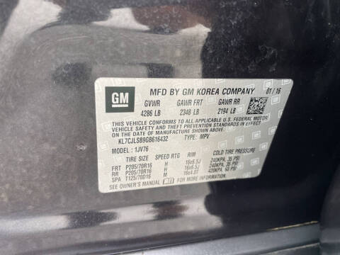 2016 Chevrolet Trax LT