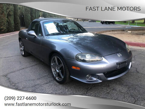 2004 Mazda MAZDASPEED MX-5 for sale at Fast Lane Motors in Turlock CA