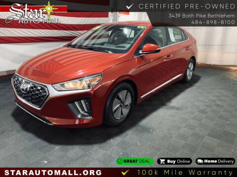 2020 Hyundai Ioniq Hybrid for sale at STAR AUTO MALL 512 in Bethlehem PA