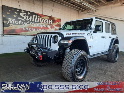 2020 Jeep Wrangler Unlimited for sale at SULLIVAN MOTOR COMPANY INC. in Mesa AZ