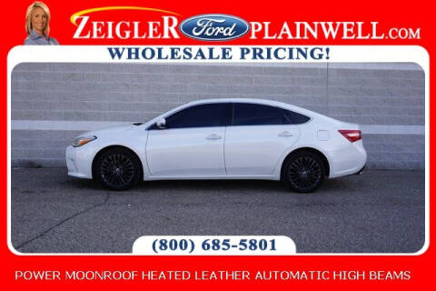 2017 Toyota Avalon for sale at Zeigler Ford of Plainwell- Jeff Bishop - Zeigler Ford of Lowell in Lowell MI