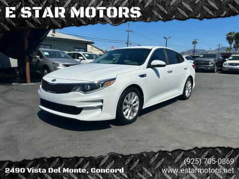 2016 Kia Optima for sale at E STAR MOTORS in Concord CA