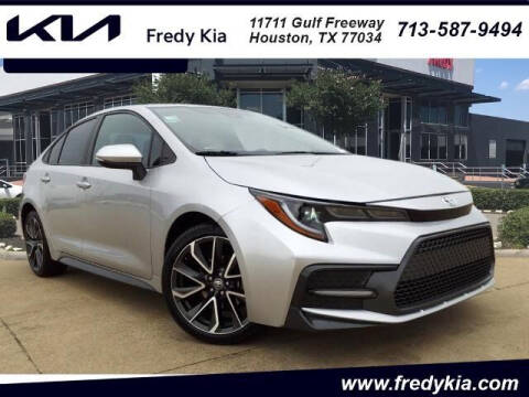 2020 Toyota Corolla for sale at FREDYS CARS FOR LESS in Houston TX