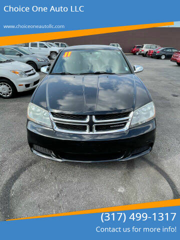 2011 Dodge Avenger for sale at Choice One Auto LLC in Beech Grove IN