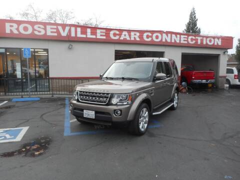 2016 Land Rover LR4 for sale at ROSEVILLE CAR CONNECTION in Roseville CA