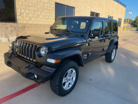2020 Jeep Wrangler Unlimited for sale at Dream Lane Motors in Euless TX