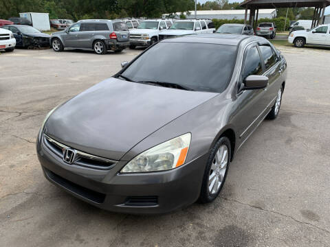 2006 Honda Accord for sale at HWY 50 MOTORS in Garner NC
