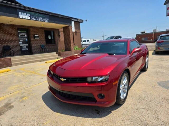 2015 Chevrolet Camaro for sale at Mac Motors in Arlington, TX