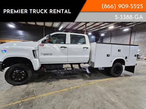 2022 Chevrolet Silverado 5500HD for sale at PREMIER TRUCK RENTAL-Other in Pomona CA