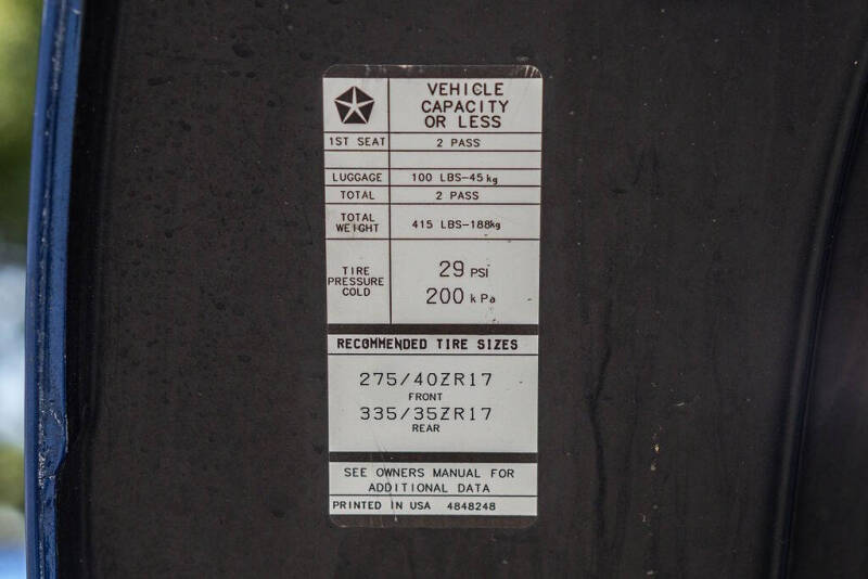 1996 Dodge Viper GTS