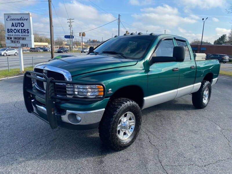 2004 Dodge Ram Pickup 2500 for sale at Executive Auto Brokers in Anderson SC