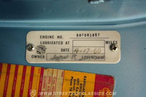 1960 Cadillac Series 62